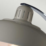 Franklin Retro-Modern Grey Desk Lamp