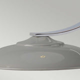 Franklin Retro-Modern Grey Desk Lamp