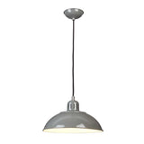 Grey Franklin Mild Steel Pendant Light