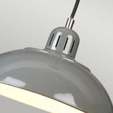 Grey Franklin Mild Steel Pendant Light