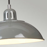 Grey Franklin Mild Steel Pendant Light