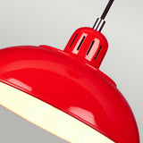 Franklin Vintage Red Pendant Light