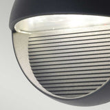 Modern Graphite Radius Wall Light