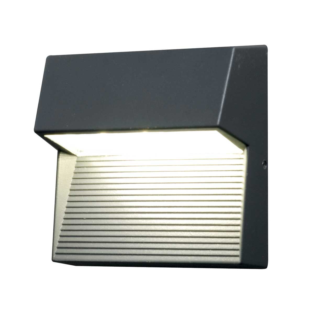 Title: Freyr LED Wall Light - Graphite Cast Aluminium