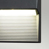 Title: Freyr LED Wall Light - Graphite Cast Aluminium