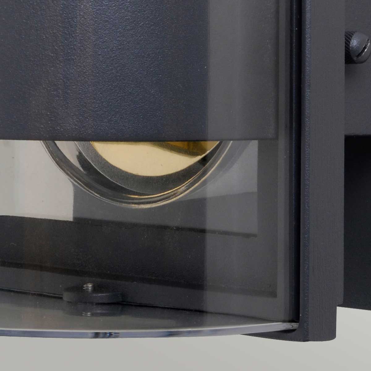 Graphite Elegance: Frida Modern Wall Light