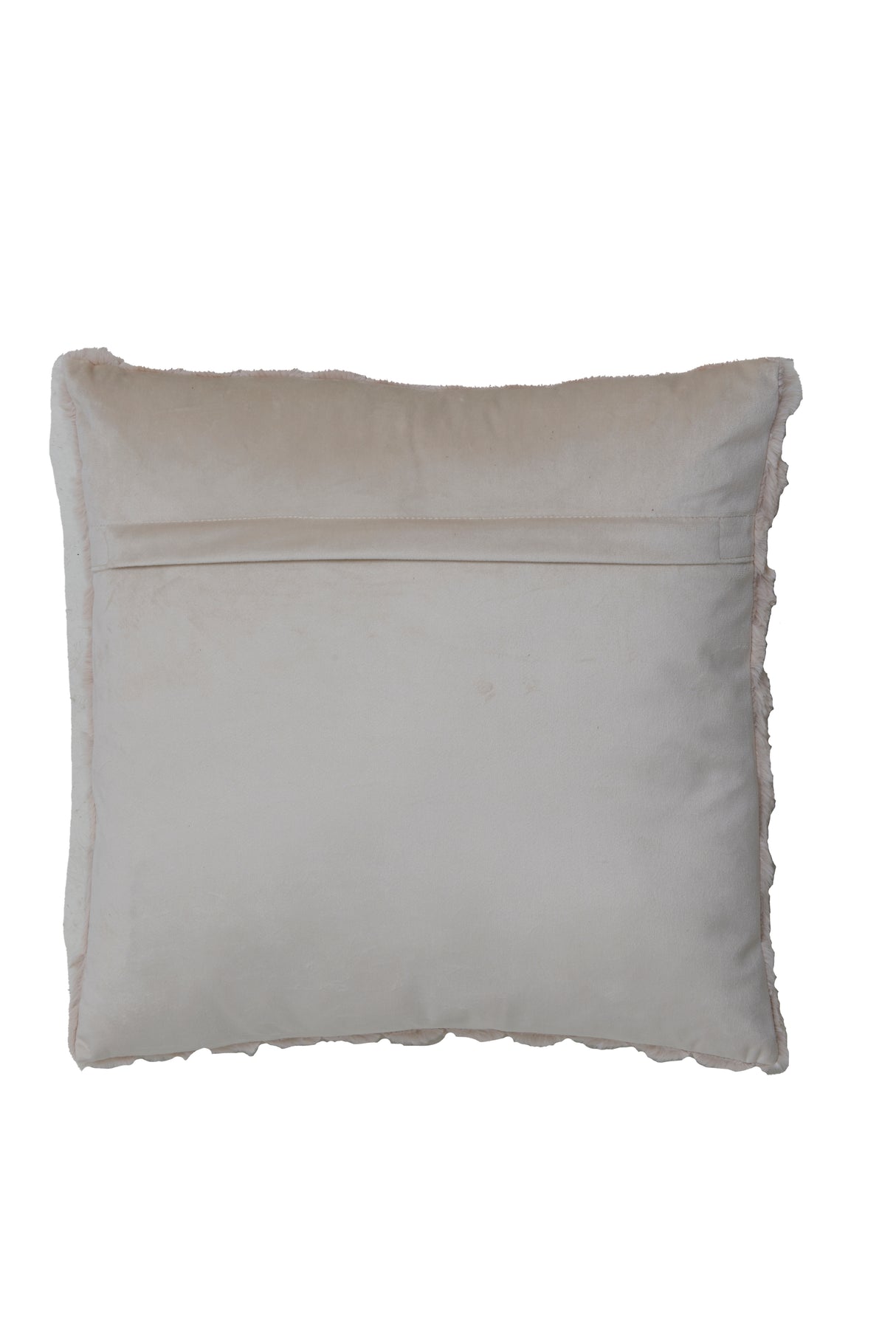 Velvet Beige Vienna Accent Cushion 45x45 cm