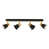 Fry 4 Light Bar Spotlight Black & Rose Gold