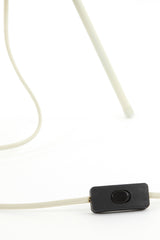 Artisan Sandstone Plumeria Table Lamp Ø34x60 cm