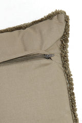 Plush Green Accent Cushion 45x45 cm