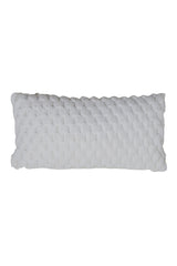 Velvet Cream Oblong Cushion 60x30 cm
