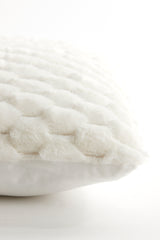 Velvet Cream Oblong Cushion 60x30 cm