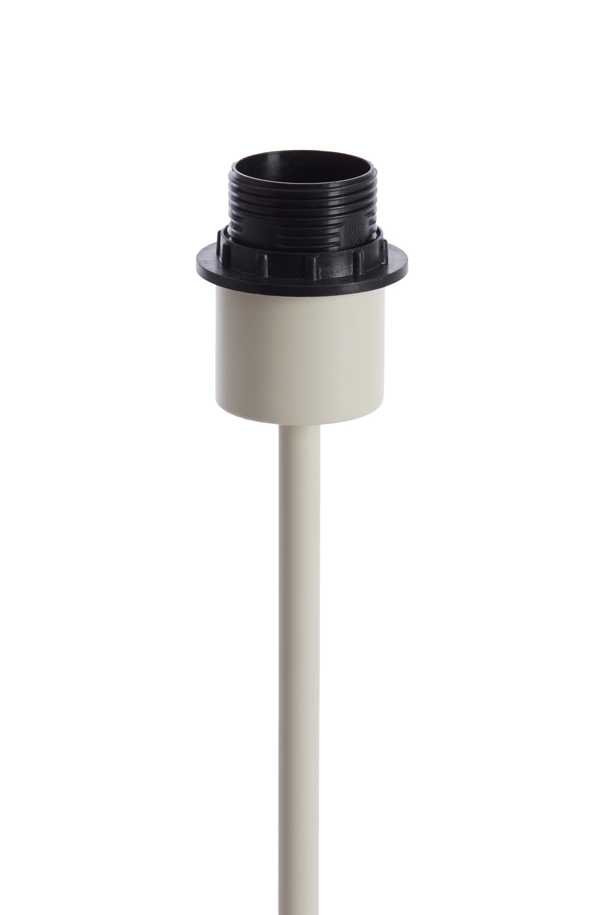 Elegant Light Grey Katness Lamp Base, 9x41 cm