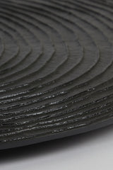 Vintage Black Cervino Wall Clock - 74 cm Diameter