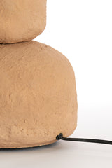 Elegant Terracotta Lamp Stand Ø22x72 cm - Marree Collection