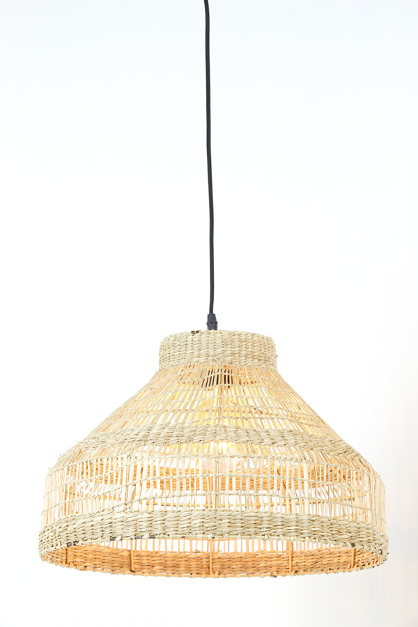 Natural Seagrass Pendant Lamp Ø45x30 cm Latika Design