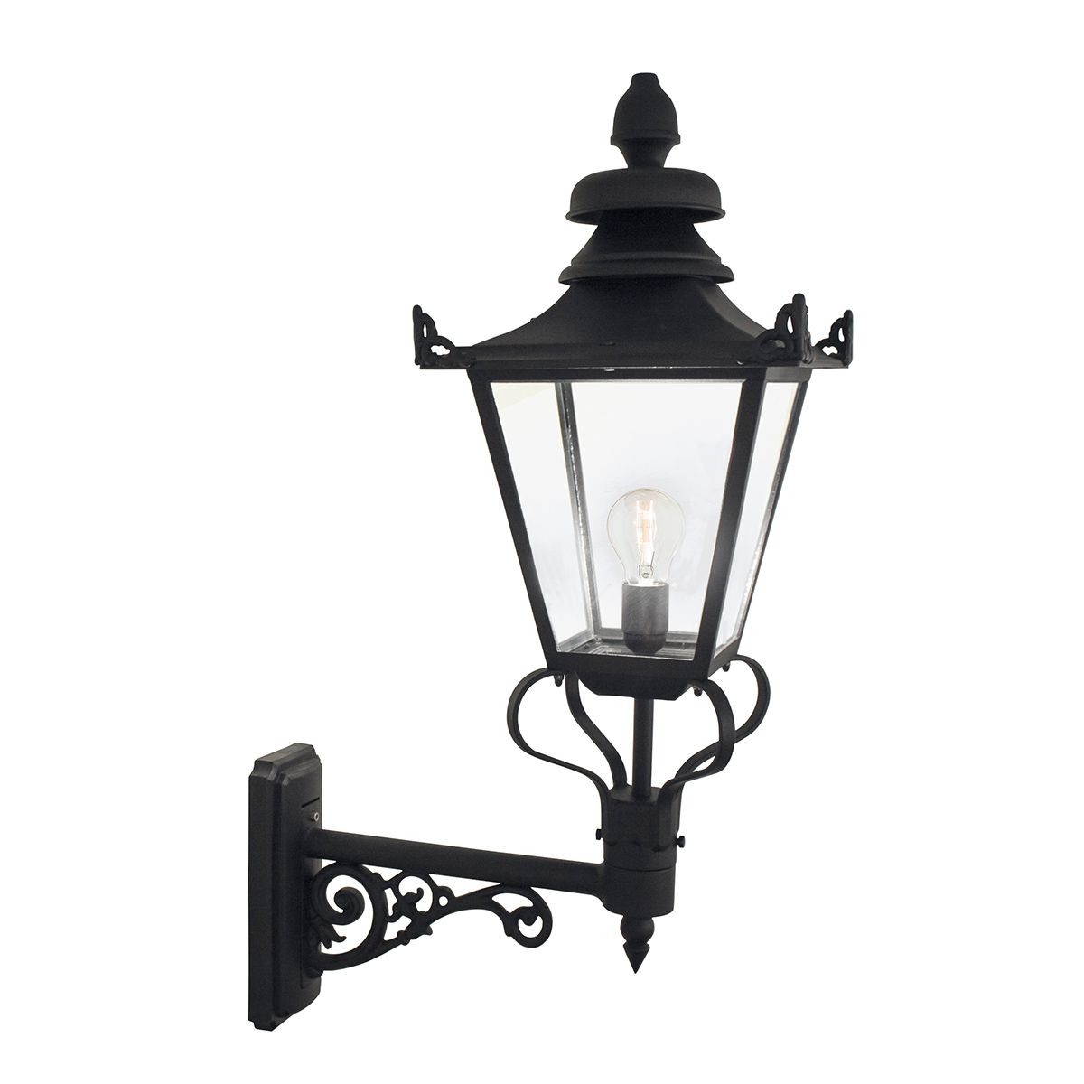 Victorian Elegance: Grampian Outdoor Wall Light Lantern