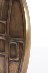 Antique Bronze Bolangi Vase 18x6x29 cm – Art Deco Elegance