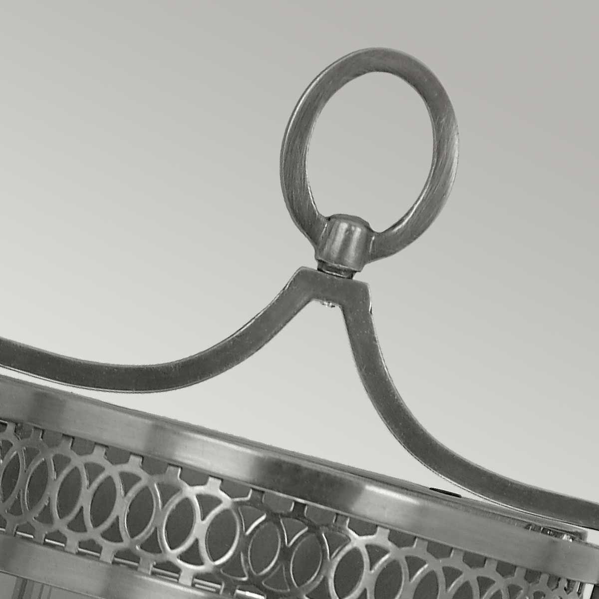 Guildhall Classic Polished Nickel Wall Lantern