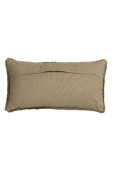 Elegant Emerald Rectangle Cushion 60x30 cm