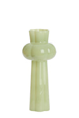 Mint Green Glass Vase - Dimensions Ø16x35.5 cm