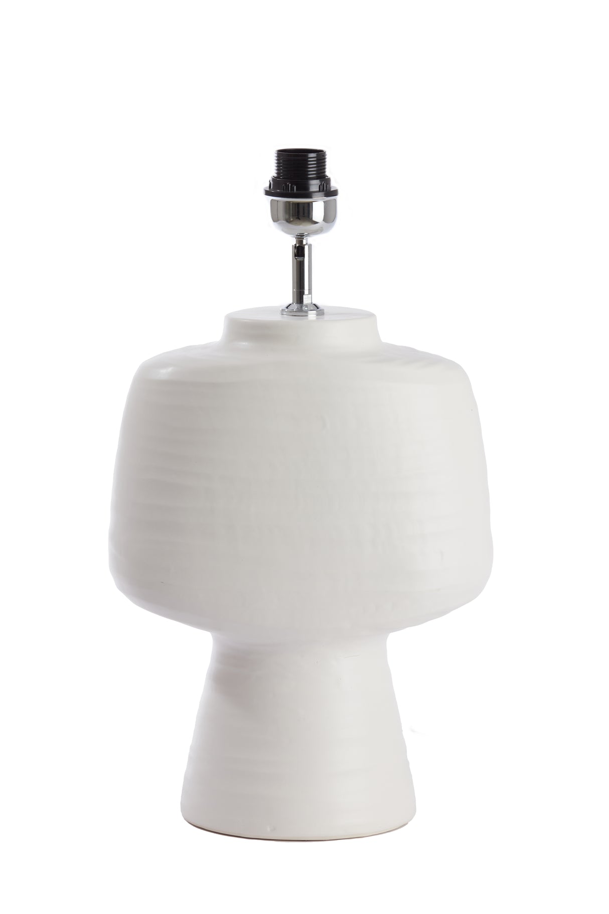 Gandoro Ceramics Matt Cream Lamp Base 49x18.5x29.5 cm