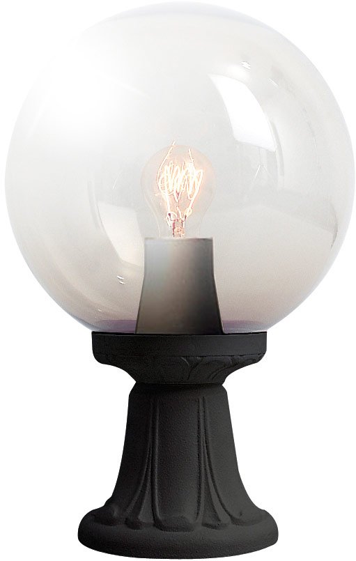 Globe 300 Minilot 8.5W E27 LED CCT, Pedestal Globe, Black/Opal