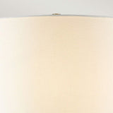 Arabella Distressed Gold Table Lamp with Cream Linen Shade