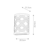 Arabella Distressed Gold Wall Sconce with Cream Linen Shade