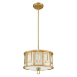 Nola Lemuria Medium Pendant Light - Distressed Gold Finish