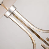 Lemuria Grecian Key Table Lamp in Distressed Gold Finish