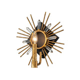 Sun King 1lt Wall Light - Gold Leaf Gold Leaf