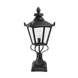 Grampian Vintage-Style Outdoor Pedestal Lantern