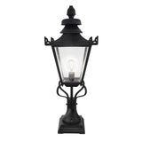 Grampian Vintage-Style Outdoor Pedestal Lantern
