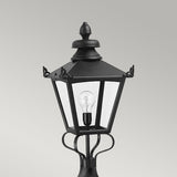 Grampian Vintage-Style Outdoor Pedestal Lantern