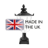Grampian Vintage-Style Outdoor Pedestal Lantern