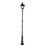 Grampian 1 Light Lamp Post Black