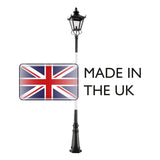 Grampian 1 Light Lamp Post Black