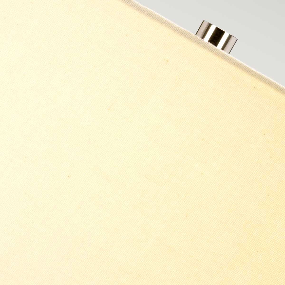 Grange Park Ceramic Table Lamp with Cream Faux Silk Shade