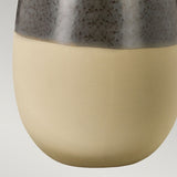 Grange Park Ceramic Table Lamp with Cream Faux Silk Shade