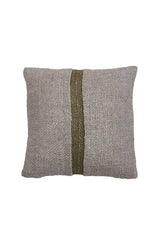 Levis Beige and Green Decorative Cushion 45x45 cm