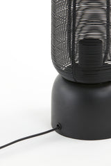 Matte Black Lezuza Table Lamp - 13.5x49.5 cm