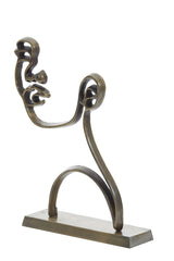 Antique Bronze Decorative Face on Stand 33x8x48 cm