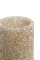 Smoky Grey Morita Glass Tealight Holder Ø8x9.5 cm