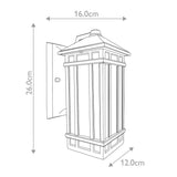 Chedworth 1 Light Wall Lantern Old Bronze