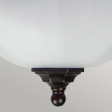 Fairford 1 Light Flush Lantern Old Bronze