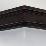 Fairford 1 Light Flush Lantern Old Bronze