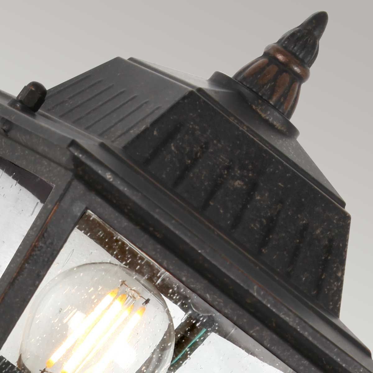 Highnam 1 Light Wall Lantern Weathered Bronze