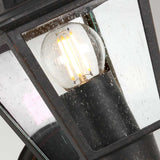 Highnam 1 Light Wall Lantern Weathered Bronze