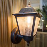 Highnam 1 Light Wall Lantern Weathered Bronze